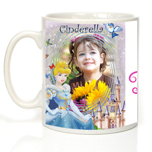 10 _ Disney Cinderella Photo Mug -1