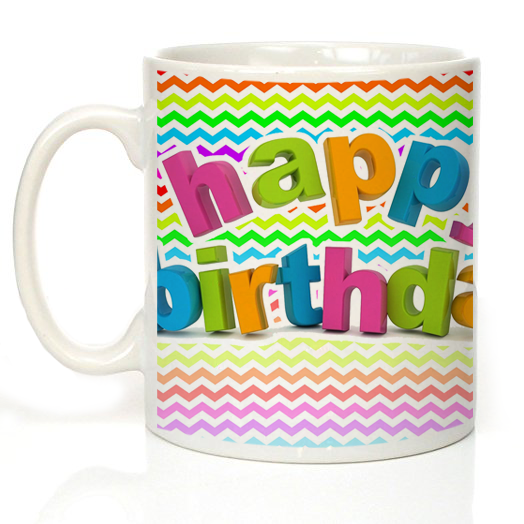 19 _ Rainbow Polka Dot Birthday Mug -1